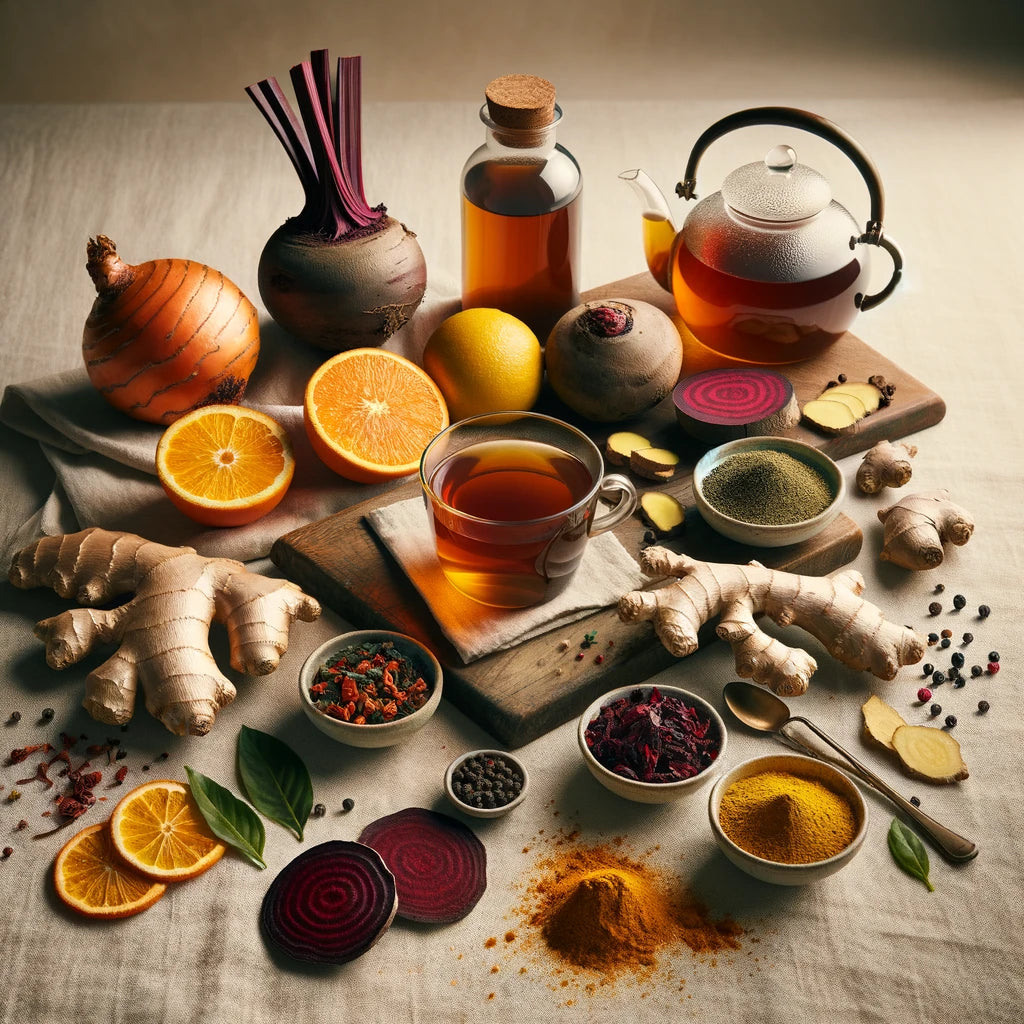 Zesty Ginger + Turmeric Spice Herbal Tea