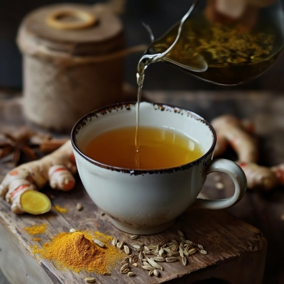 Zesty Ginger + Turmeric Spice Herbal Tea [box 6 units]