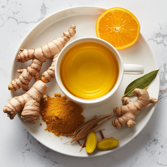 Zesty Ginger + Turmeric Spice Herbal Tea